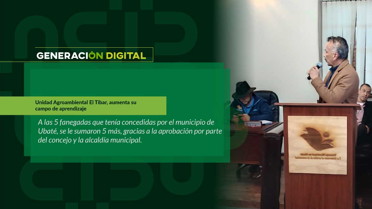 Unidad Agroambiental El Tibar, aumenta su campo de aprendizaje