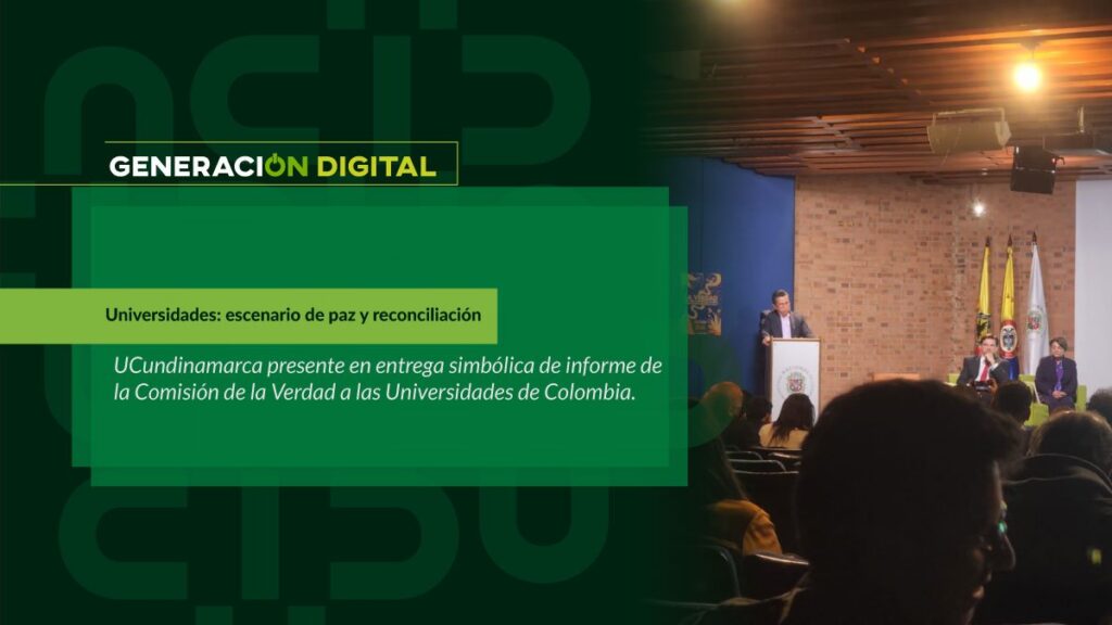 Universidades: escenario de paz y reconciliación