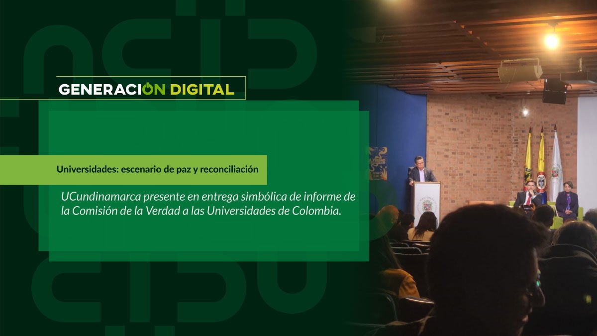 Universidades: escenario de paz y reconciliación
