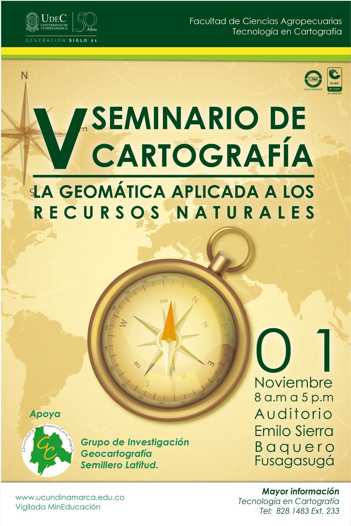 V Seminario de Cartografía