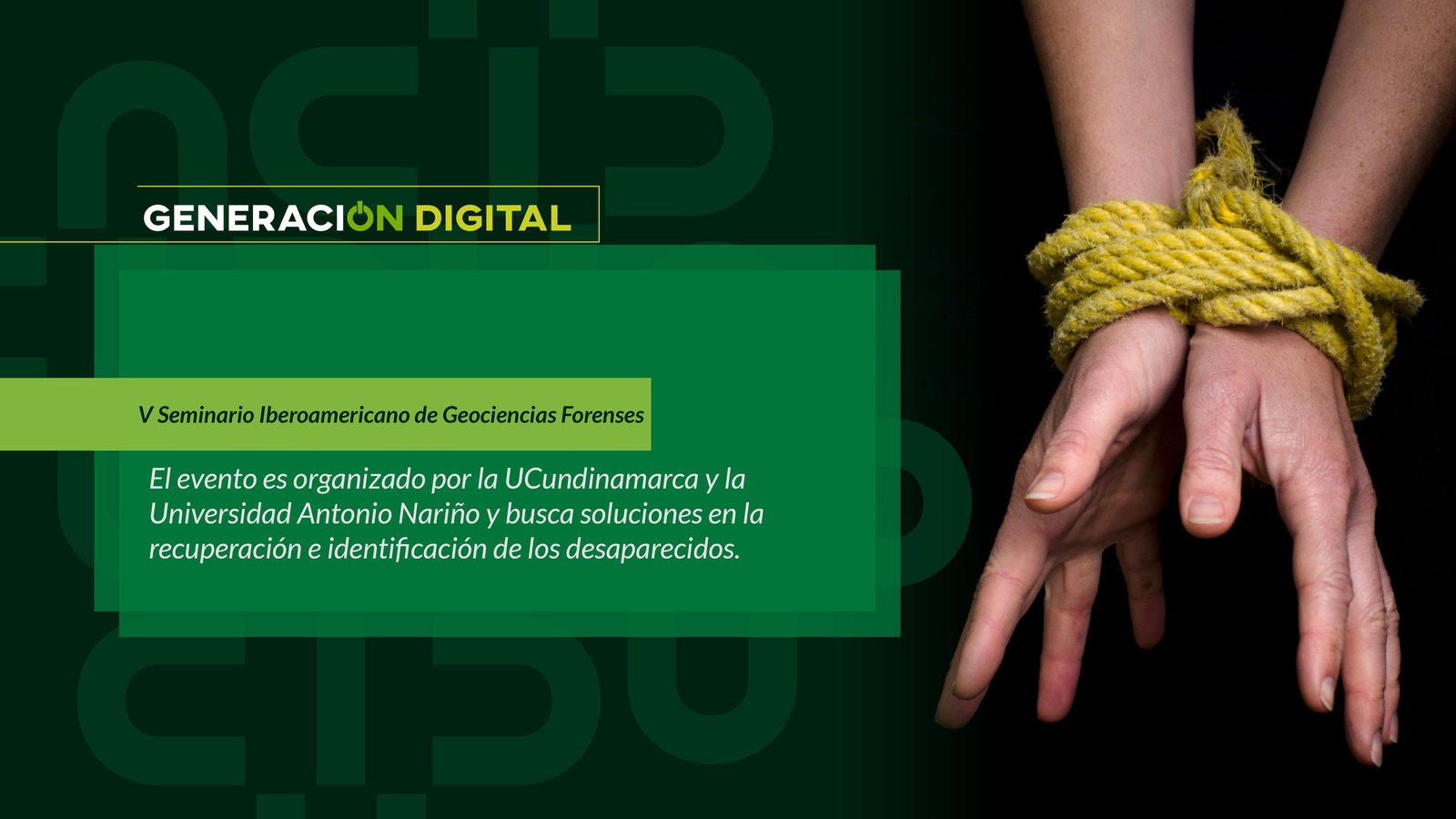 V Seminario Iberoamericano de Geociencias Forenses