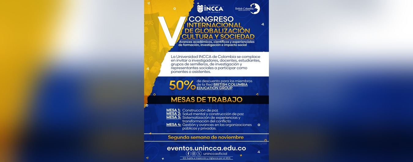 V VERSIÓN DEL CONGRESO DE GLOBALIZACIÓN, CULTURA Y SOCIEDAD