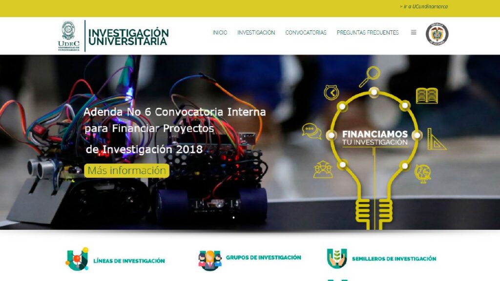 ¡Visita el sitio web de Investigación Universitaria!