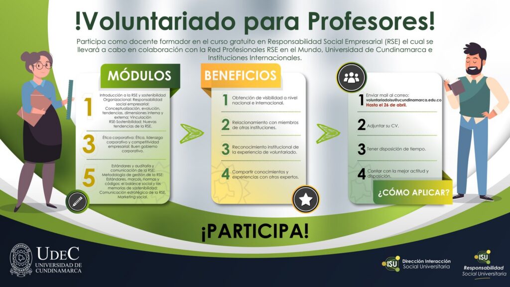 Voluntariado para profesores