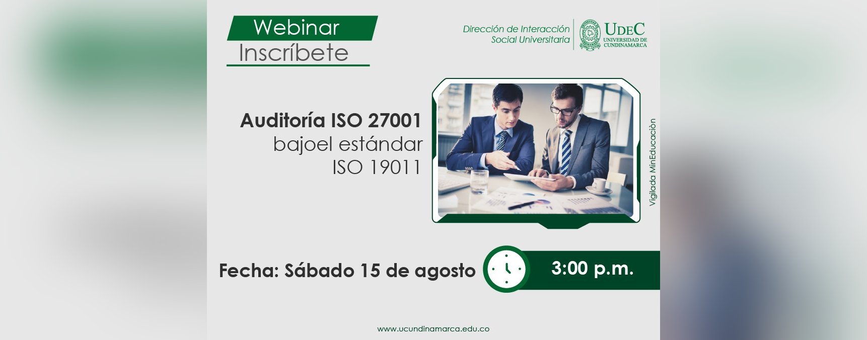 Webinar: Auditoría ISO 27001