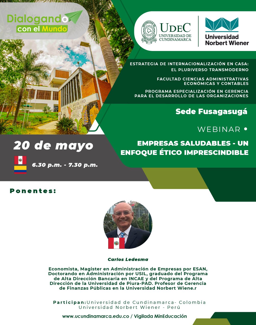 Webinar. Empresas saludables - un enfoque ético imprescindible Webinar. Empresas saludables - un enfoque ético imprescindible