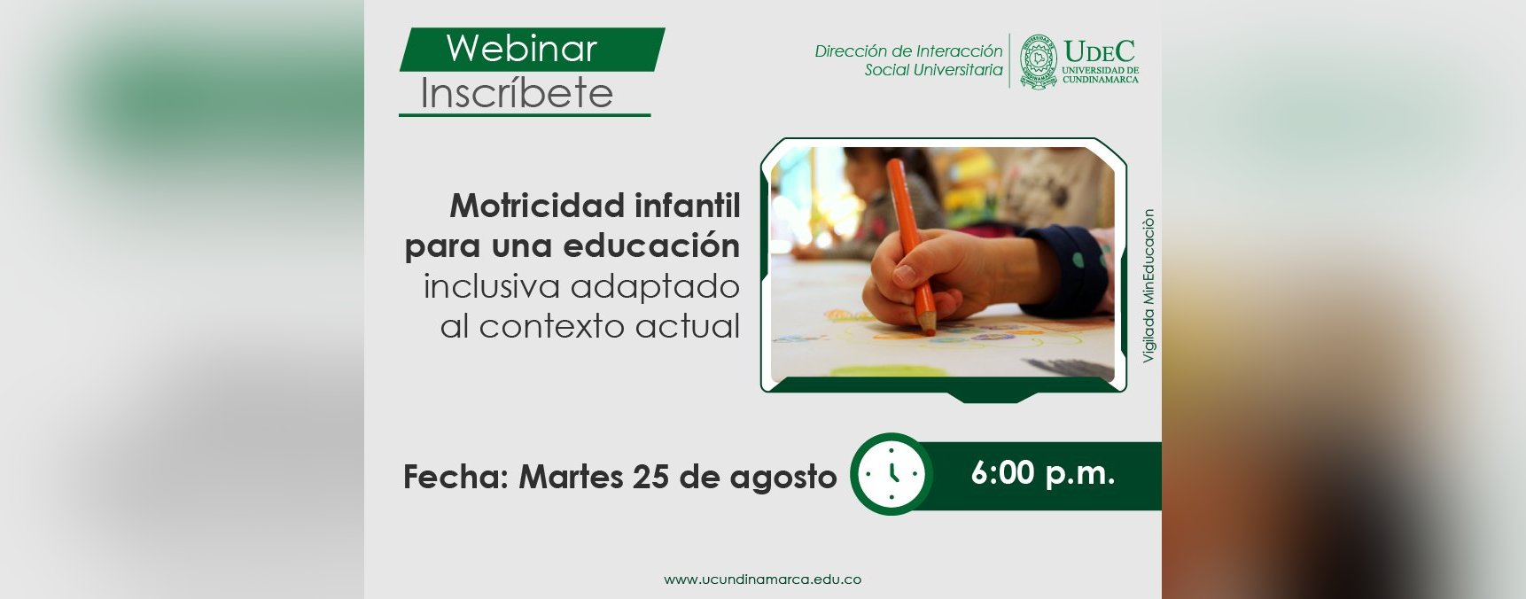 Webinar: motricidad infantil