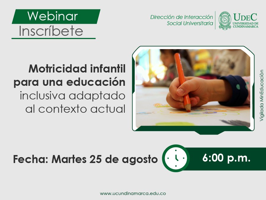 Webinar: motricidad infantil