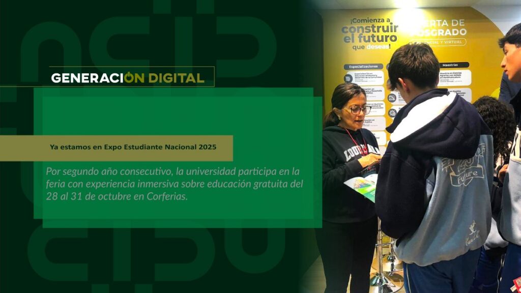 Ya estamos en Expo Estudiante Nacional 2025 — imagen 1 de 5