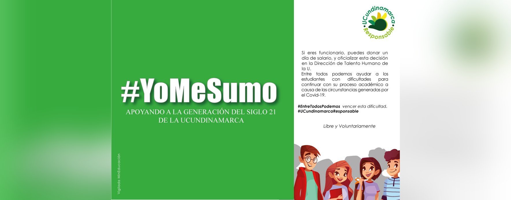 #YoMeSumo a apoyar a los estudiantes