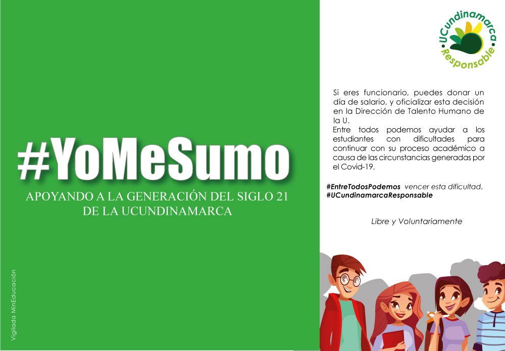 #YoMeSumo a apoyar a los estudiantes #YoMeSumo a apoyar a los estudiantes